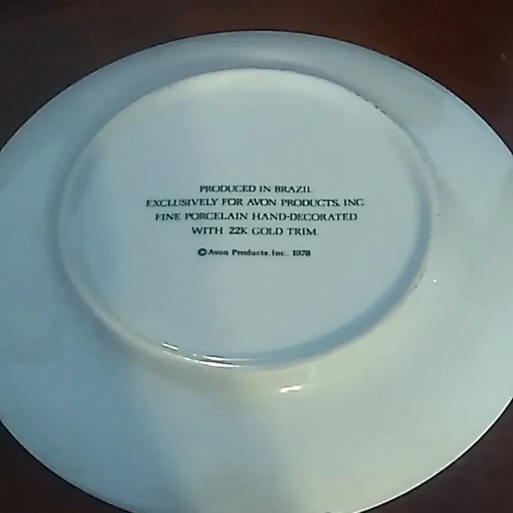 Strawberry Porcelain Luncheon Plate